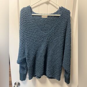 Altard State blue v neck sweater- ladies large